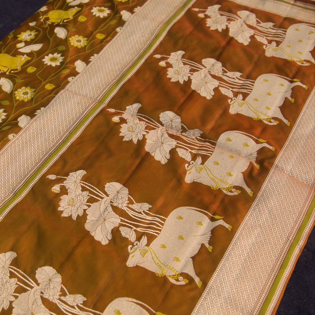Banarasi Silk Tanchoi Saree
