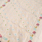 Banarasi Silk Jaal Saree in Ivory