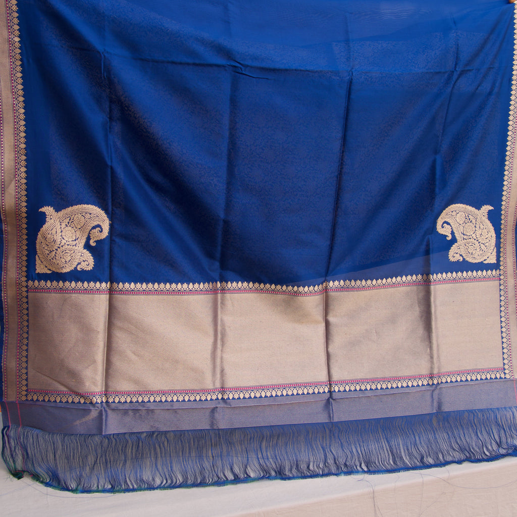 Banarasi Silk Saree in Blue